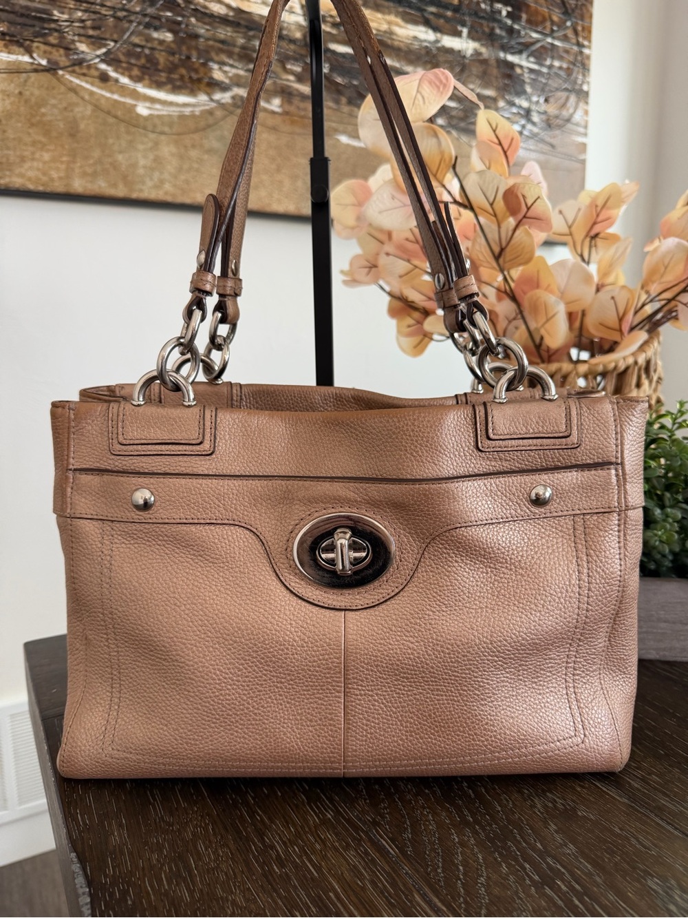 Classic Coach Penelope Carryall Shoulder bag F16531